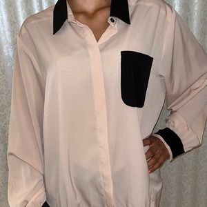 Cream blouse Twinset